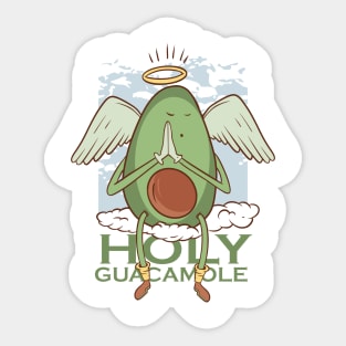 HOLY GUACAMOLE Sticker